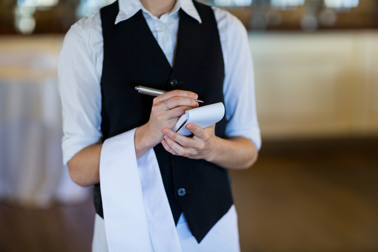 Wait staff service